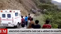 Ocurrió en Ayacucho. Foto-Video: América Noticias