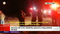 Intento de asalto en Ayacucho. Foto y video: América Noticias