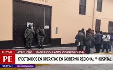 Ayacucho: Policía intervino sede del gobierno regional. - Noticias de gobierno-regional