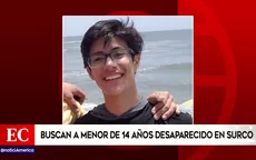 Ayúdalos a volver: menor de 14 años desapareció en Surco - Noticias de geiner-alvarado