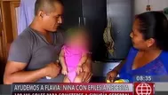 Ayudemos a Flavia: niña con epilepsia necesita 100 mil soles para una cirugía cerebral