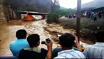 La población se encuentra en alerta. Foto: Canal N