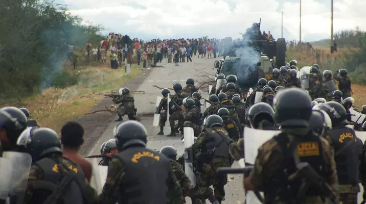 Baguazo. Foto: caaap.org.pe Baguazo. Foto: caaap.org.pe
