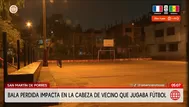 Bala perdida hiere a vecino en San Martín de Porres