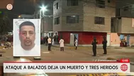 Balacera en el Callao deja un muerto y tres heridos