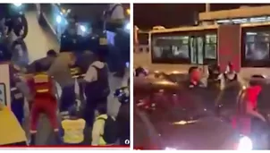 Balacera deja dos heridos frente a estación Balta en Barranco/ América Noticias