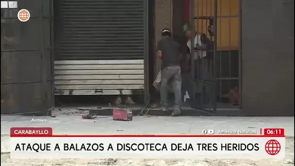 Tres heridos por balacera en discoteca de Toño Centella/ América Noticias Tres heridos por balacera en discoteca de Toño Centella/ América Noticias