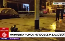 Comas: Balacera dejó un muerto y cinco heridos  - Noticias de cinco-muertos