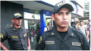 Lorenzo Machaca Esquía, suboficial de la Policía. Foto: América Noticias