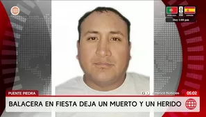 Balacera en Puente Piedra deja un muerto y un herido. Foto y video: América Noticias
