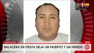 Balacera en Puente Piedra deja un muerto y un herido. Foto y video: América Noticias