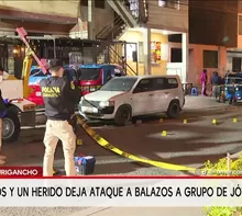 Balacera en San Juan de Lurigancho deja dos muertos. Foto y video: América Noticias