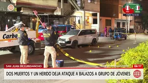 Balacera en San Juan de Lurigancho deja dos muertos. Foto y video: América Noticias