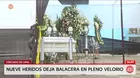 Balacera en velorio en el Cercado de Lima deja nueve heridos