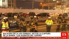 Caen “Los Injertos del Centro” tras violento tiroteo en Vía Expresa en Lima / Video: América Noticias