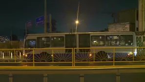 Balaceras cerca de buses del Callao y Metropolitano desatan el pánico. / Video: América Noticias