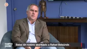 El precandidato Rafael Belaúnde Llosa sufrió un ataque armado en Cerro Azul. La Policía investiga si fue intento de robo, extorsión o una confusión. Video: Cuarto Poder