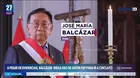 José Balcázar defiende sus viajes y asegura que entregará información a la Contraloría