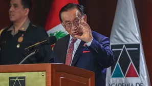 El presidente José María Balcázar anunció que entre mañana y pasado el Ministerio de Justicia emitirá su dictamen sobre el pedido de indulto a Pedro Castillo. El mandatario señaló que aún no se ha tomado ninguna decisión al respecto. Foto: Presidencia. Video: Canal N