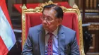 Balcázar no reprogramó su viaje al Vaticano según registro