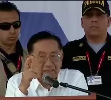 Mandatario destacó inversión en luz, educación y agua potable, y adelantó decreto para reactivar proyectos paralizados en Olmos. / Video: Canal N