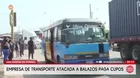 Balean bus en SMP: Choferes revelan pago diario de cupos