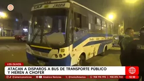 Balean a chofer de bus de TransLima en Los Olivos. Foto y video: América Noticias