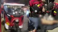 Balean a pasajero cuando subía a mototaxi en Comas