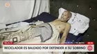 Balean a reciclador de 65 años por defender a sobrino en Trujillo