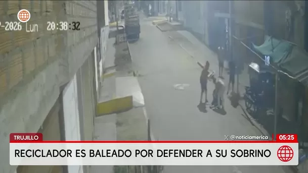 Balean a reciclador de 65 años por defender a sobrino en Trujillo. Foto: América Noticias