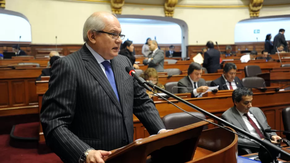 Pedro Cateriano. Foto: Congreso