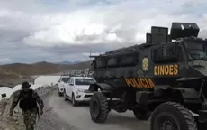 Las Bambas: comuneros se enfrentaron a la policía para evitar ser desalojados - Noticias de policia-nacional-peru