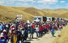 Las Bambas: Comunidades aceptan mesa de diálogo con el Ejecutivo y minera  - Noticias de pcm