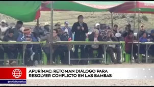 Conflicto en Las Bambas. Foto: América Noticias