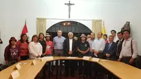 Salvador del Solar se refirió a la reunión que sostuvo con Gregorio Rojas. Foto: Twitter Defensoría del Pueblo