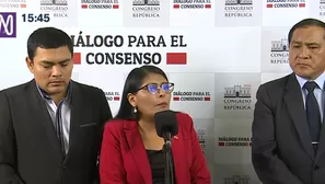 Américo Gonza, Margot Palacios y Flavio Cruz. Video: Canal N