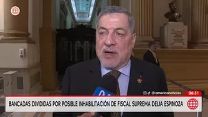 Congreso debatirá la inhabilitación de Delia Espinoza por infracción constitucional este 3 de diciembre. / Video: América Noticias