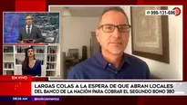 Cobro de bono S/380. América Noticias