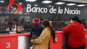 Banco de la Nación. Foto: Andina