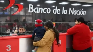 Banco de la Nación. Foto: Andina