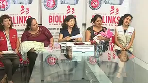 Ambas madres llegaron a Lima para realizarse la prueba de ADN. Foto: América Noticias