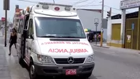 Ambulancia del Sistema de Atención Móvil de Urgencias (SAMU) Foto: América Noticias