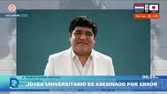 Barranca: sicarios asesinaron universitario y todo apunta a error