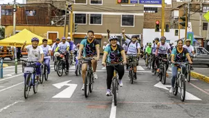 La alcaldesa destacó los objetivos de esta actividad deportiva / Foto: Barranco