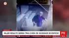 Barranco: Mujer de 77 años resultó herida tras caída de ascensor