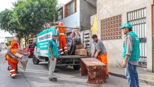 Jessica Vargas, alcaldesa del distrito encabezó la recolección / Foto: Municipalidad de Barranco