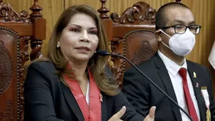 Barreto es designada como fiscal en despacho de Derechos Humanos. Foto y video: Canal N/Andina