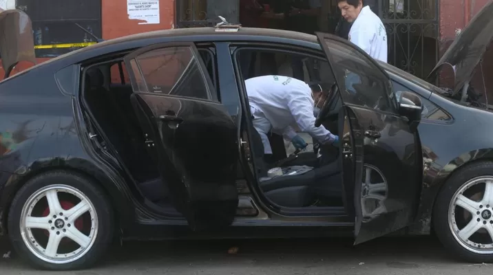 Dos cambistas quedaron heridos en el ataque. Foto: Radio Nacional Dos cambistas quedaron heridos en el ataque. Foto: Radio Nacional