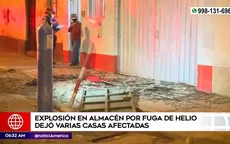 Barrios Altos: Explosión en almacén dejó varias casas afectadas - Noticias de almacen