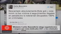 Ministro Carlos Basombr&iacute;o. Am&eacute;rica Noticias.